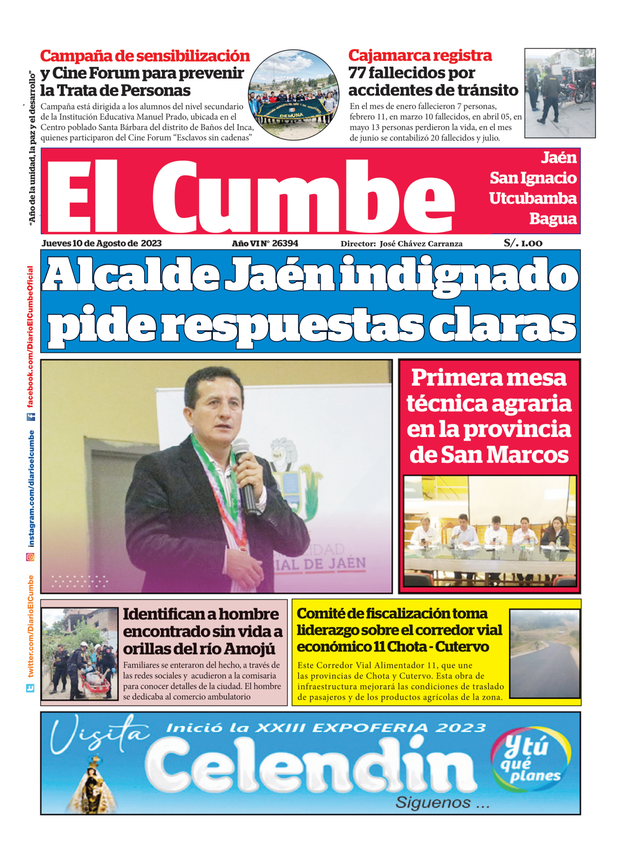 Diario EL CUMBE 10 de Agosto del 2023-01